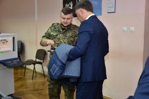 Wizyta delegacji Szkoły Służby Ochrony Granicy Państwowej Republiki Litewskiej w CSSG 