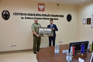 Wizyta delegacji Szkoły Służby Ochrony Granicy Państwowej Republiki Litewskiej w CSSG 