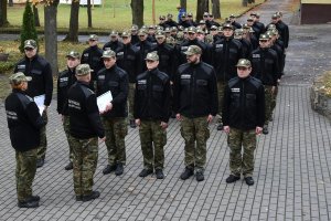 Egzaminy kończące szkolenie podstawowe funkcjonariuszy SG 