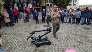 Profilaktyka z zasad bezpieczeństwa w Szkole Podstawowej im. Straży Granicznej w Barcianach 
