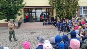 Profilaktyka z zasad bezpieczeństwa w Szkole Podstawowej im. Straży Granicznej w Barcianach 