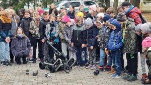 Profilaktyka z zasad bezpieczeństwa w Szkole Podstawowej im. Straży Granicznej w Barcianach 