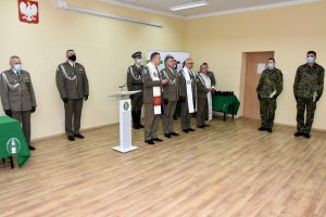 Uroczystość ślubowania w Centrum Szkolenia Straży Granicznej 