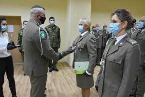 Uroczystość ślubowania w Centrum Szkolenia Straży Granicznej 
