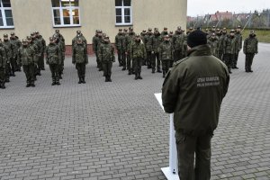 Powitanie grupy szkolenia podstawowego 