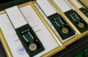 Wręczenie wyróżnień z okazji Narodowego Święta Niepodległości 