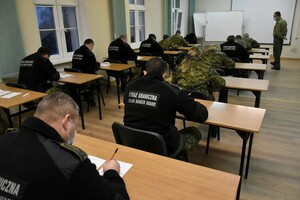 Finał szkoleń w zakresie szkoły chorążych w CSSG 