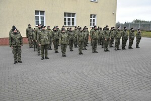 Finał szkoleń w zakresie szkoły chorążych w CSSG 