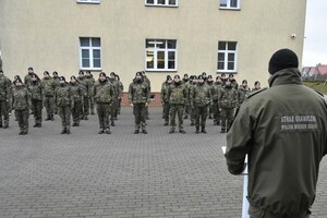 Finał szkoleń w zakresie szkoły chorążych w CSSG 