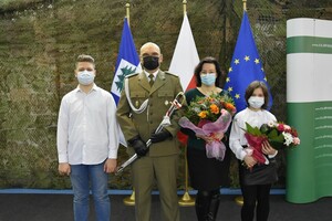 Uroczystość pożegnania z mundurem 