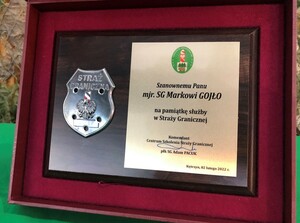 Uroczystość pożegnania z mundurem 