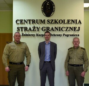 Wizyta Oficera Łącznikowego Policji Federalnej Niemiec w Centrum Szkolenia SG 