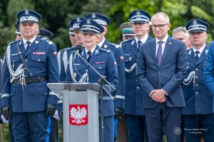 Promocja oficerska w Wyższej Szkole Policji 
