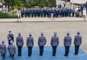 Promocja oficerska w Wyższej Szkole Policji 