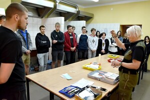 Wizyta młodzieży z XIV LO im. Ryszarda Kaczorowskiego w Białymstoku 