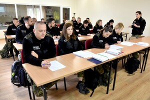 Zakończenie szkolenia w zakresie szkoły chorążych w Centrum Szkolenia SG 