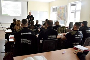 Zakończenie szkolenia w zakresie szkoły chorążych w Centrum Szkolenia SG 