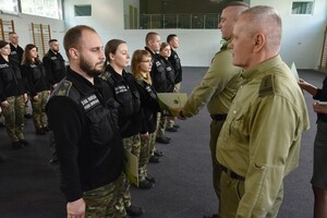 Zakończenie szkolenia w zakresie szkoły chorążych w Centrum Szkolenia SG 