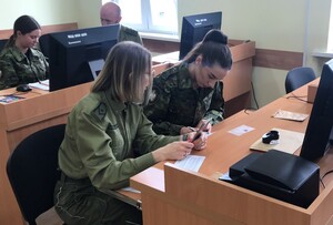 Zakończenie szkolenia w zakresie szkoły podoficerskiej w Centrum Szkolenia SG 