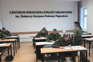 Zakończenie szkolenia w zakresie szkoły podoficerskiej w Centrum Szkolenia SG 