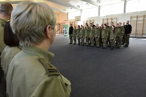 Zakończenie szkolenia w zakresie szkoły podoficerskiej w Centrum Szkolenia SG 