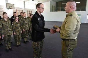 Zakończenie szkolenia w zakresie szkoły podoficerskiej w Centrum Szkolenia SG 