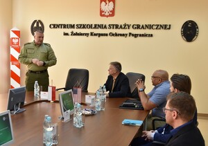 Wizyta delegacji USA w Centrum Szkolenia Straży Granicznej 