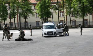 Dzieci odkrywały tajniki służby w Straży Granicznej 