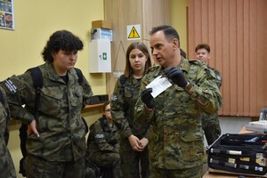 Wizyta młodzieży z Zespołu Szkół im. Marii Curie-Skłodowskiej w Kętrzynie 