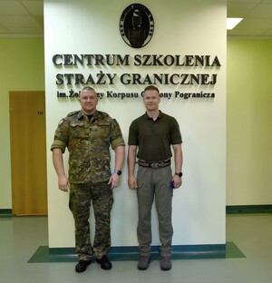 Kolejny instruktor techniki jazdy w Centrum Szkolenia SG w Kętrzynie 