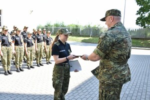 Uroczyste zakończenie szkolenia podoficerskiego 
