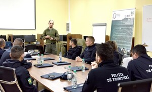 Policjanci z Mołdawii w Centrum Szkolenia Straży Granicznej 