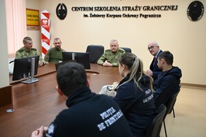 Policjanci z Mołdawii w Centrum Szkolenia Straży Granicznej 