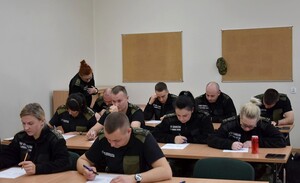 Zakończenie szkolenia w zakresie szkoły chorążych 