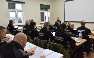 Zakończenie szkolenia w zakresie szkoły chorążych 