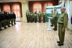 Zakończenie szkolenia w zakresie szkoły chorążych 