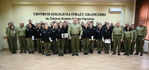 Zakończenie szkolenia w zakresie szkoły chorążych 