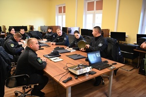 Szkolenie mołdawskiej Policji w CSSG 