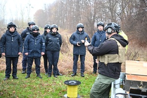 Szkolenie mołdawskiej Policji w CSSG 