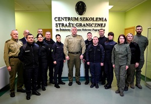 Szkolenie mołdawskiej Policji w CSSG 