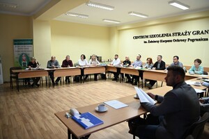Pierwsza sesja ekspercka opisu stanowiska służbowego chorążego Straży Granicznej 