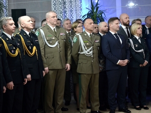 Wspólna Wigilia Służb Mundurowych Warmii i Mazur 