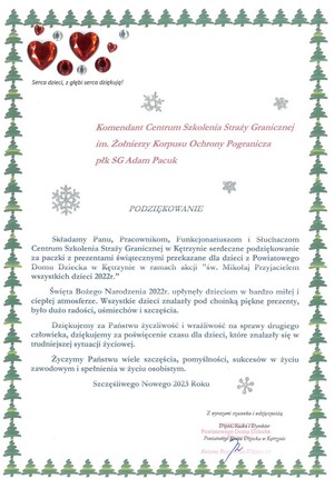 Świąteczne upominki sprawiły radość dzieciom 