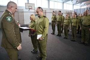 Przyszli oficerowie zakończyli szkolenie w CSSG 