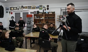 Edukacyjna wizyta w Centrum Szkolenia Straży Granicznej 