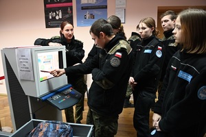 Edukacyjna wizyta w Centrum Szkolenia Straży Granicznej 