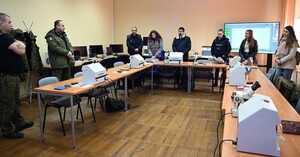 Wizyta przedstawiciel Akademii Korpusu Policji w Bratysławie 