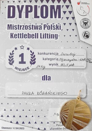 Funkcjonariusz CSSG Mistrzem Polski 