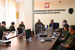Delegacja z Ukrainy w Centrum Szkolenia SG 