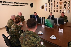 Delegacja z Ukrainy w Centrum Szkolenia SG 